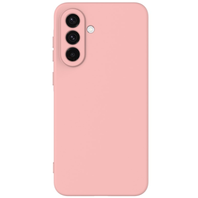 Samsung Galaxy A36 "Shell" hard liquid silicone (TPU) case pink - cover | Priedai.lt
