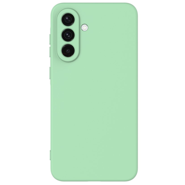 "Shell" hard silicone (TPU) case - green (Galaxy A36)