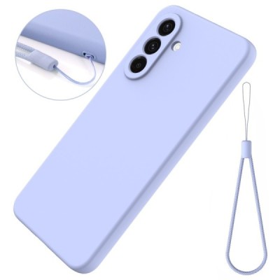 Samsung Galaxy A36 "Shell" hard liquid silicone (TPU) case purple - cover | Priedai.lt