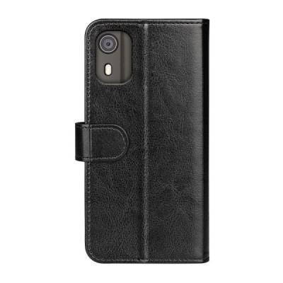Nokia C02 Binfen Flip Book Case - Black | Priedai.lt