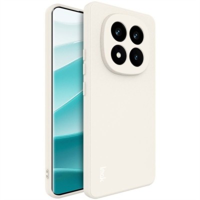 Xiaomi Redmi Note 14 Pro+ 5G „Imak“ hard silicone TPU sand color case - back | Priedai.lt