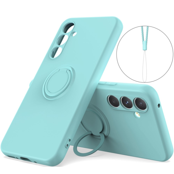 Ring Kickstand (TPU) Case - Mint (Galaxy A55)