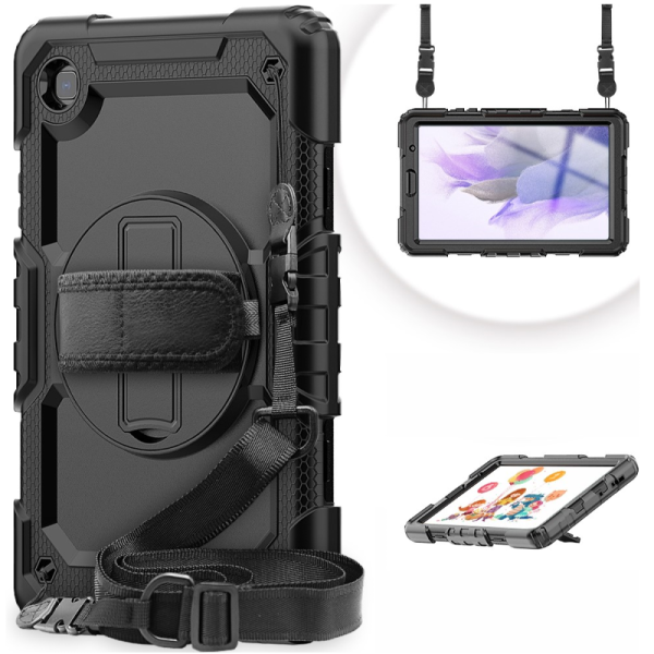 Enhanced protection (360°) case - black (Galaxy Tab A7 Lite 8.7)