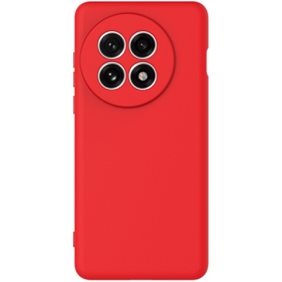 OnePlus 13R "Shell" hard liquid silicone (TPU) case red - cover | Priedai.lt