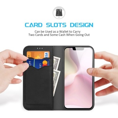 Dux Ducis Hivo Flip Case - Black (iPhone 17e / 16e)