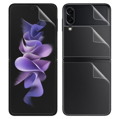 Samsung Galaxy Z Flip3 (Flip4) "IMAK" Hydrogel protective transparent (full coverage) screen films | Priedai.lt