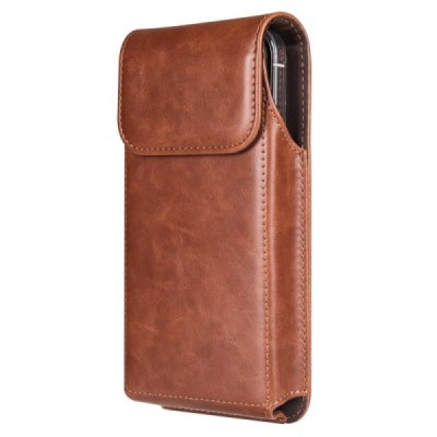 "Longsheng" Belt Universal Vertical Light Brown Belt Bag Holster (XXL Size) | Priedai.lt