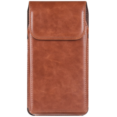 "Longsheng" Belt Universal Vertical Light Brown Belt Bag Holster (XL Size) | Priedai.lt