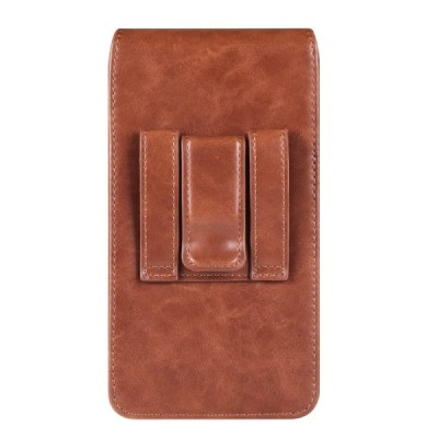 "Longsheng" Belt Universal Vertical Light Brown Belt Bag Holster (XL Size) | Priedai.lt