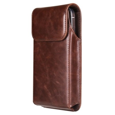 "Longsheng" Belt Universal Vertical Brown Belt Bag Holster (XXL Size) | Priedai.lt
