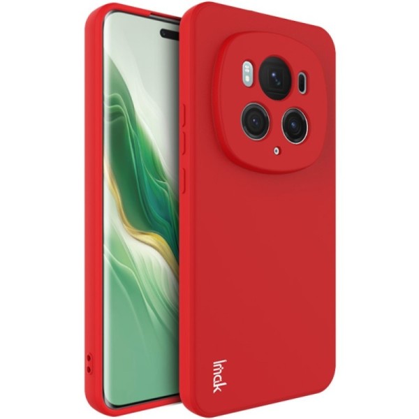 "IMAK" UC-4 hard silicone (TPU) case - red (Honor Magic6 Pro)
