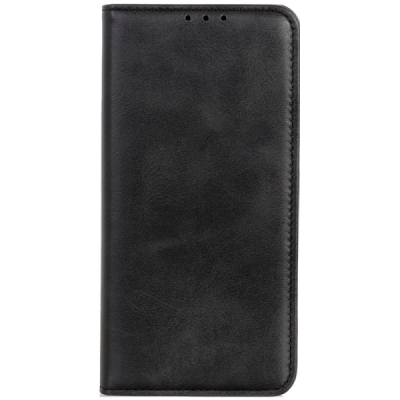 Motorola Edge 50 Ultra 5G  "Split" black leather flip case - book | Priedai.lt