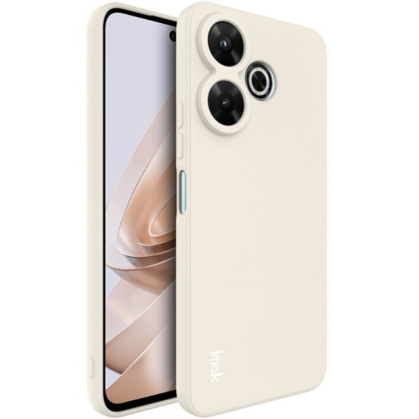 "IMAK" UC-4 hard silicone (TPU) case - sand color (Redmi 13 / Poco M6 4G / Redmi Note 13R 5G)