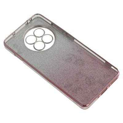 "Kadem" Ring Kickstand hard silicone (TPU) case cover - Pink | Priedai.lt