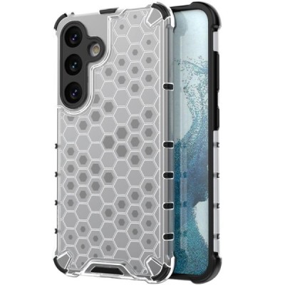 "Mofan" Honeycomb Reinforced Protection Case - Clear (Galaxy A56) | Priedai.lt