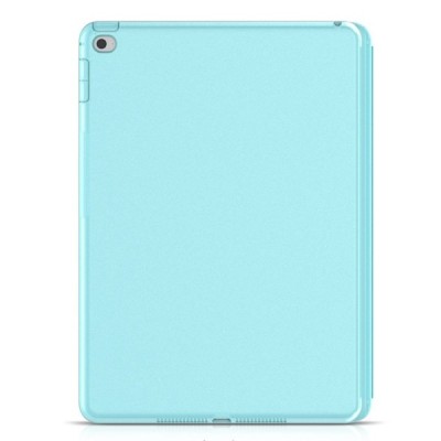 Prabangus „HOCO“ Cube serijos kieto silikono (TPU) atverčiamas mėlynas (žydras) Apple iPad Air 2 dėklas / Priedai.lt