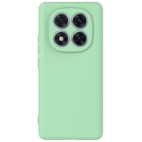 "Shell" hard silicone (TPU) case - green (Redmi Note 14 Pro+ 5G)