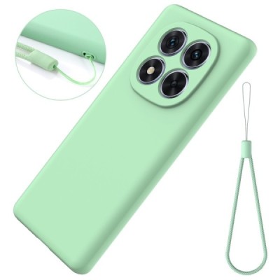 Xiaomi Redmi Note 14 Pro+ 5G "Shell" hard liquid silicone (TPU) case green - cover | Priedai.lt