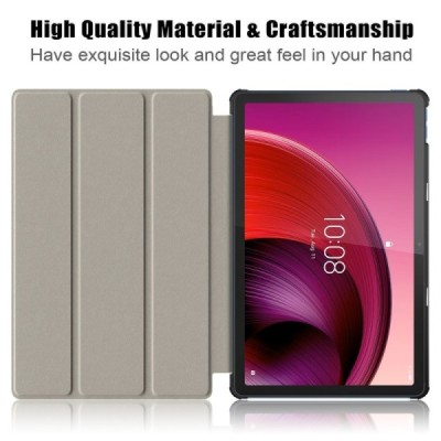 Lenovo Tab M10 5G TB-360ZU „Saige" Flip Book Case - green (foldable) | Priedai.lt