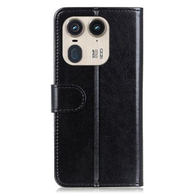 Motorola Edge 50 Ultra Binfen Flip Book Case - Black | Priedai.lt