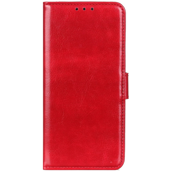 "Binfen" Flip Book Case - Red (Edge 50 Ultra)