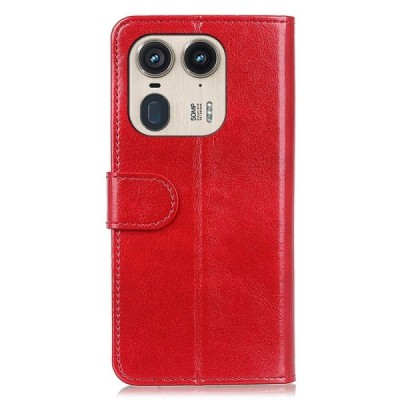 Motorola Edge 50 Ultra Binfen Flip Book Case - Red | Priedai.lt