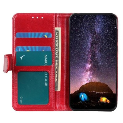 Motorola Edge 50 Ultra Binfen Flip Book Case - Red | Priedai.lt