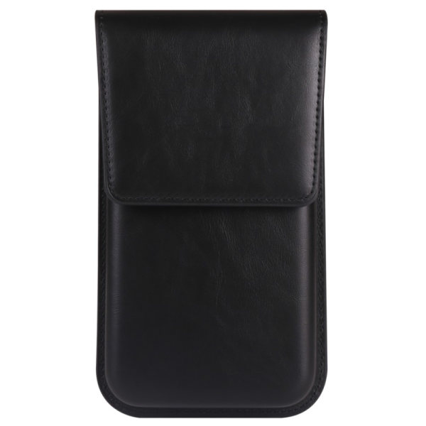 "Longsheng" Belt universal vertical holster bag for belt - black (size XL)