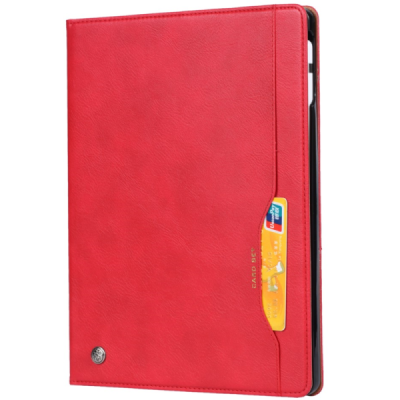 Luxury Boyu Leather Flip Red Case for Apple iPad mini (2024) / mini (2021) | Priedai.lt