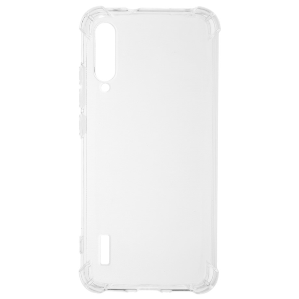 Reinforced protection hard silicone (TPU) case - transparent (Mi A3)