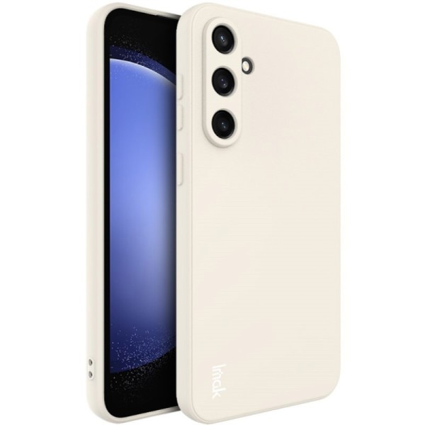 „IMAK“ UC-4 hard silicone (TPU) case - sand color (Galaxy S23 FE)