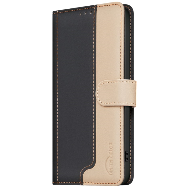 "Binfen Color" BF flip book case - black (iPhone 15)