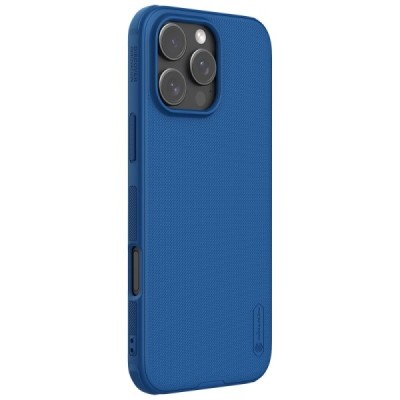 Nillkin Frosted Shield Apple iPhone 16 Pro Blue Plastic Case Cover | Priedai.lt