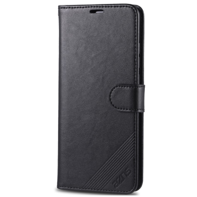 Xiaomi Mi 9T (Mi 9T Pro) "AZNS" Retro black leather flip case - book | Priedai.lt