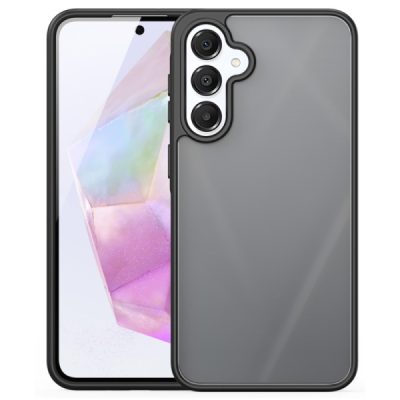 Samsung Galaxy A56 / A36 "DUX DUCIS" Yind Hard Silicone TPU Matte Case Cover - Black | Priedai.lt