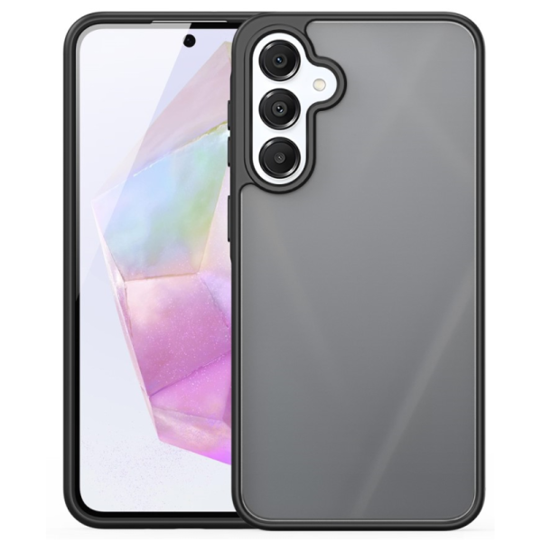 "DUX DUCIS" Yind Matte Hard Silicone (TPU) Case - Black (Galaxy A56 / A36)