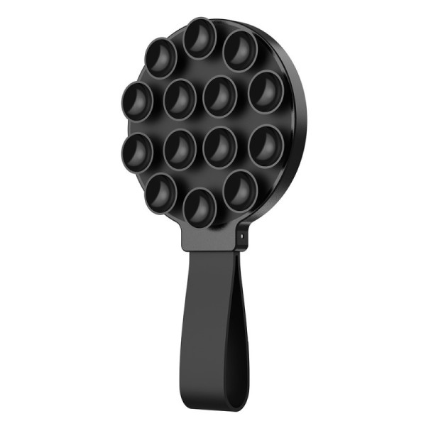 "Aimiling" Magnetic Suction Pad magnetic silicone suction cup holder - black