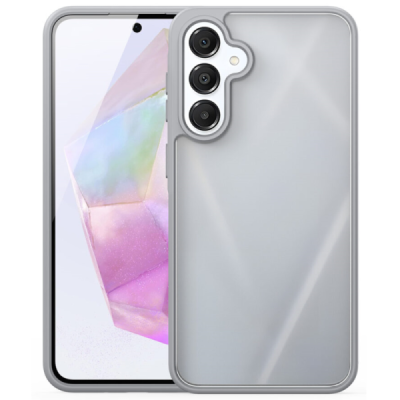 Samsung Galaxy A56 / A36 "DUX DUCIS" Yind Hard Silicone TPU Matte Case Cover - grey | Priedai.lt