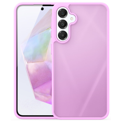 Samsung Galaxy A56 / A36 "DUX DUCIS" Yind Hard Silicone TPU Matte Case Cover - Pink | Priedai.lt