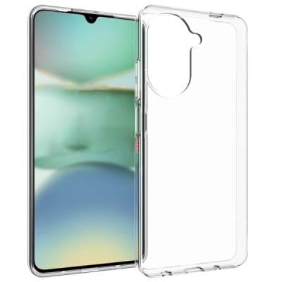 Xiaomi  Poco C71 4G hard silicone (TPU) clear, transparent case - cover | Priedai.lt