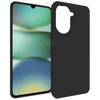 Xiaomi Redmi A5 4G / Poco C71 4G hard silicone (TPU) black case - cover | Priedai.lt