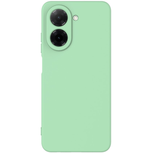 "Shell" hard silicone (TPU) case - Green (Poco C71 4G)