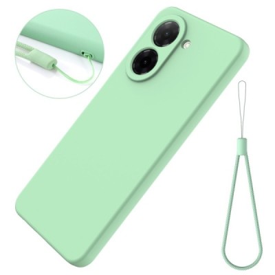 Xiaomi Poco C71 4G "Shell" hard liquid silicone (TPU) case Green - cover | Priedai.lt