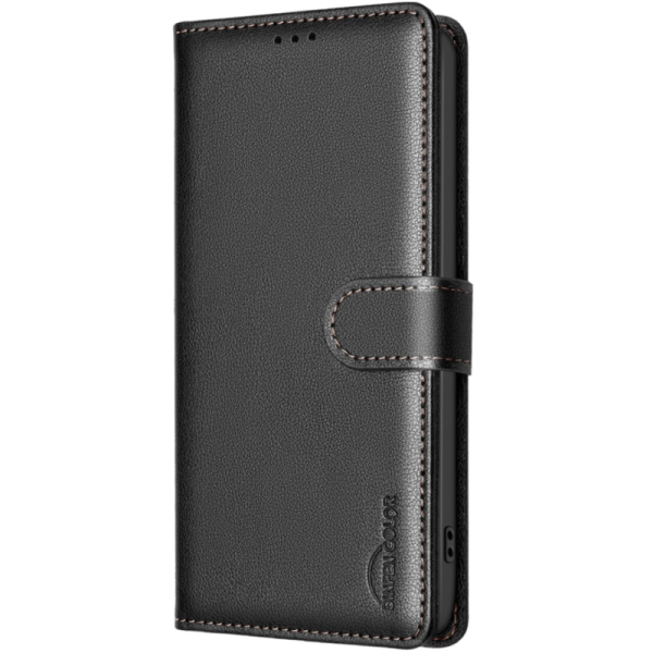"Binfen Color" BF flip book case - black (Poco C71 4G)