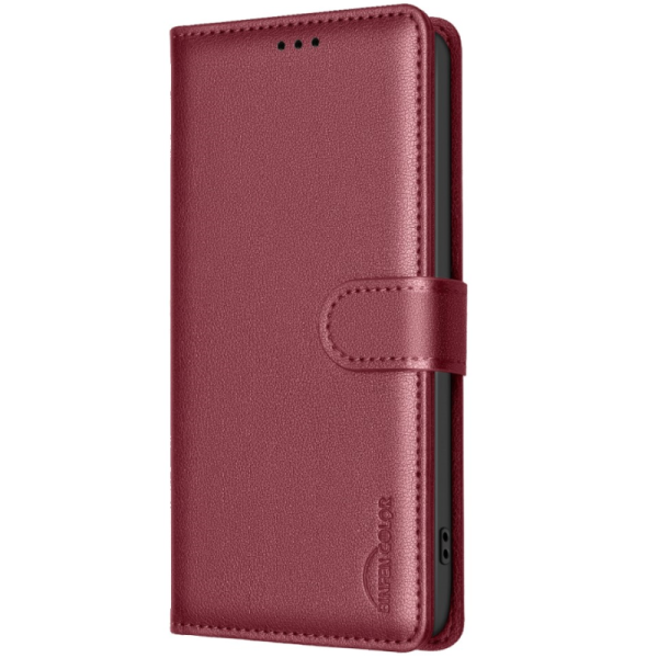 "Binfen Color" BF flip book case - Red (Poco C71 4G)