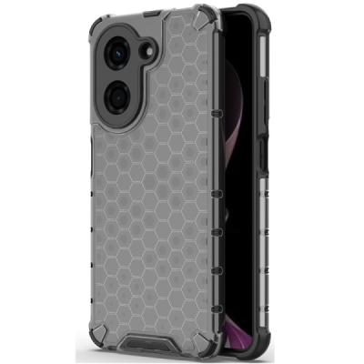 "Mofan" Honeycomb Reinforced Protection Case - Clear (Xiaomi Poco C71) | Priedai.lt