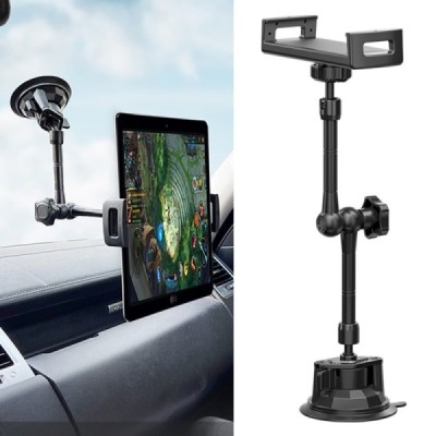 "LanParte" P1 Car Tablet Holder - Black | Priedai.lt