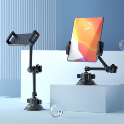"LanParte" P1 Car Tablet Holder - Black | Priedai.lt