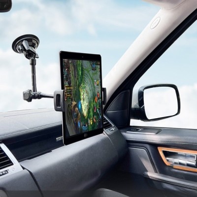 "LanParte" P1 Car Tablet Holder - Black | Priedai.lt