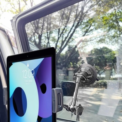 "LanParte" P1 Car Tablet Holder - Black | Priedai.lt